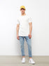 LC Waikiki Crew Neck Short Sleeve Basic Combed Cotton Men's T-shirt